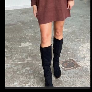 Steve Madden Nieve Block Heel Boots
